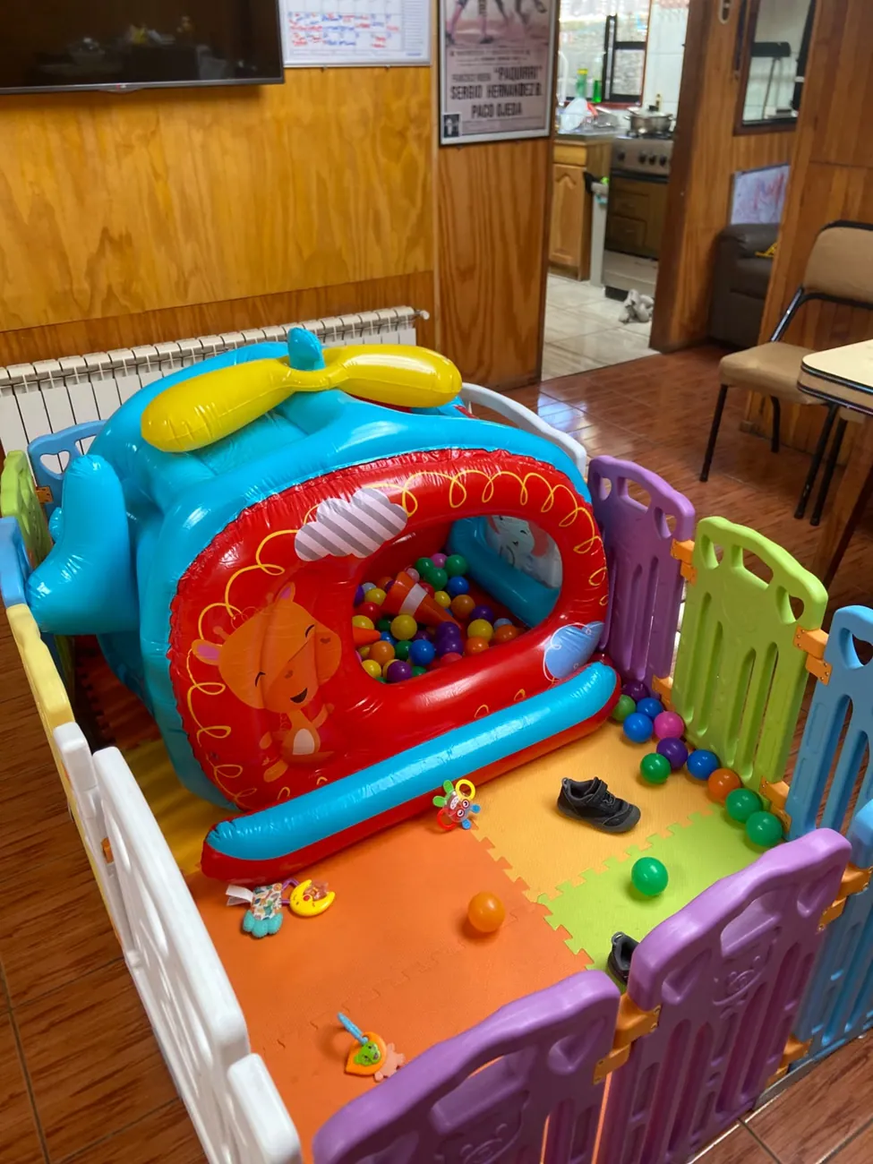 Juego infantil de actividades